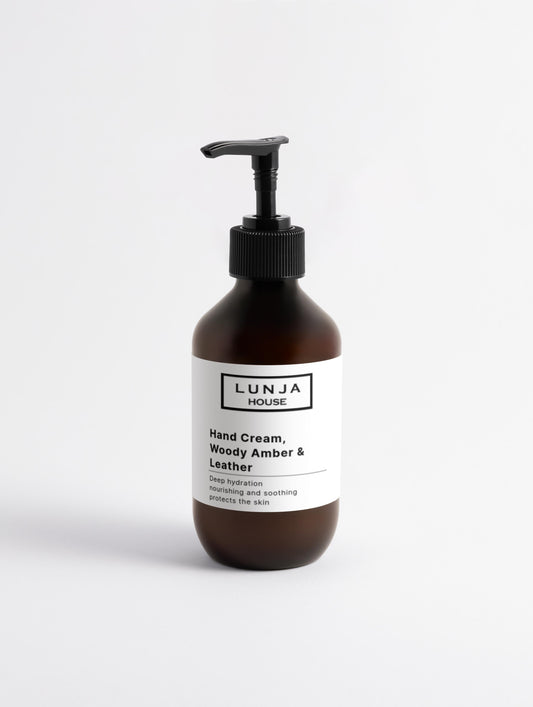 Hand Cream, Woody Amber & Leather